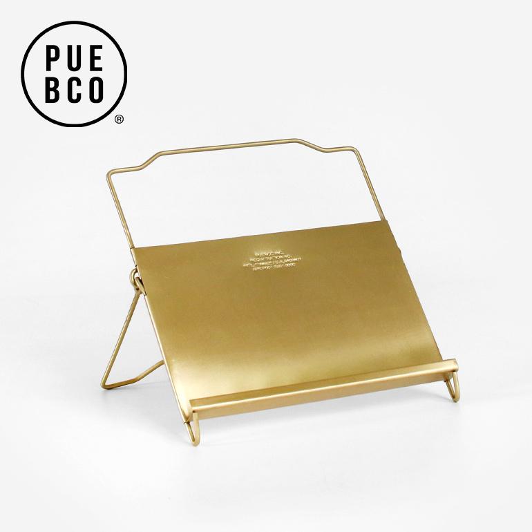 タブレットスタンド 卓上 PCスタンド 真鍮 インテリア ディスプレイ プエブコ PUEBCO TABLET STAND の商品画像