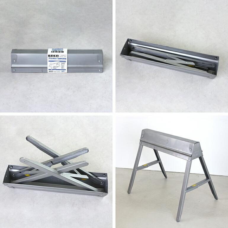 天板台受 1脚 脚 折りたたみ スチール テーブル デスク 作業台 DIY インテリア アメリカン エブコ PACIFIC FURNITURE SERVICE | ブランド登録なし | 01