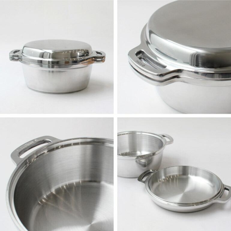 無水鍋  日本製 KING 20cm IH 直火 オーブン 無水調理 アルミ 鋳物  復刻 ロングセラー 炊く 蒸す 煮る 炒める 揚げる | 無水鍋 | 01