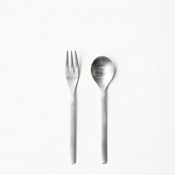 スプーン フォーク スモール デザート ティースプーン コンパクト マットシルバー 耐食性 耐熱性 ベーシック おしゃれ カトラリー 日本製 セイラス 機内食 | SALUS（キッチン）