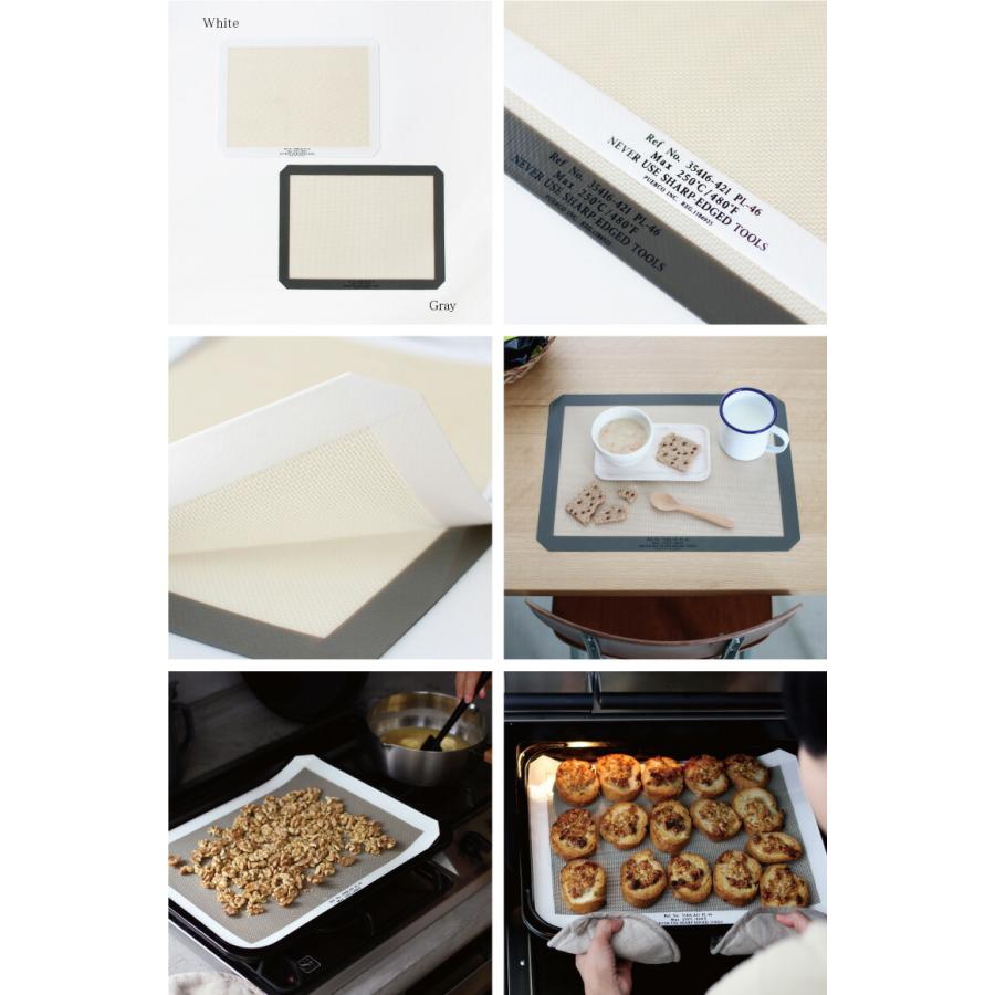 オーブンシート 繰り返し ランチョンマット プエブコ PUEBCO シリコンプレイスマット 40×30cm | PUEBCO | 03