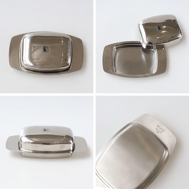 バターケース 保存容器 ステンレス イタリア製 業務用食器 喫茶店 MOTTA モッタ | ブランド登録なし | 02
