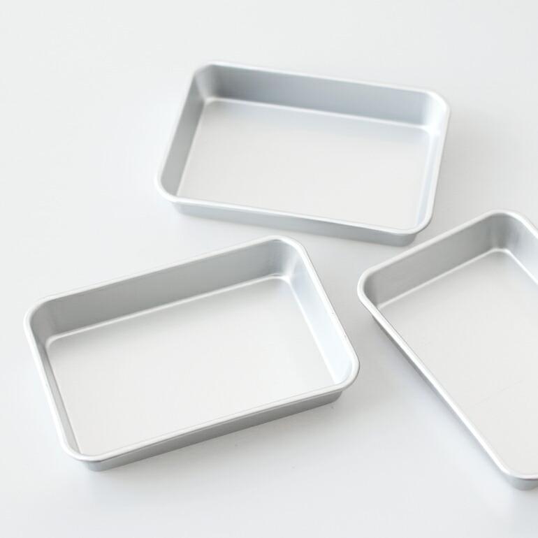 バット 調理器具 スタッキング 下ごしらえ 松野屋 まつのや アルマイトバット 角バット 小 | ブランド登録なし