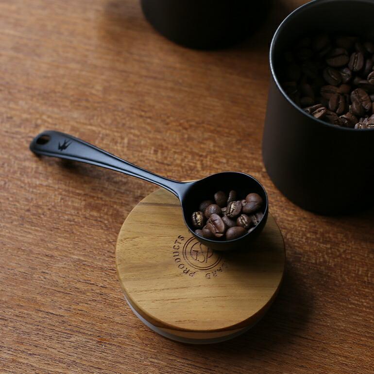 コーヒー メジャースプーン シンプル ステンレス 8g〜10g ツバメ コーヒーグッズ グローカルスタンダードプロダクツ マットブラック | GLOCAL STANDARD PRODUCTS | 01
