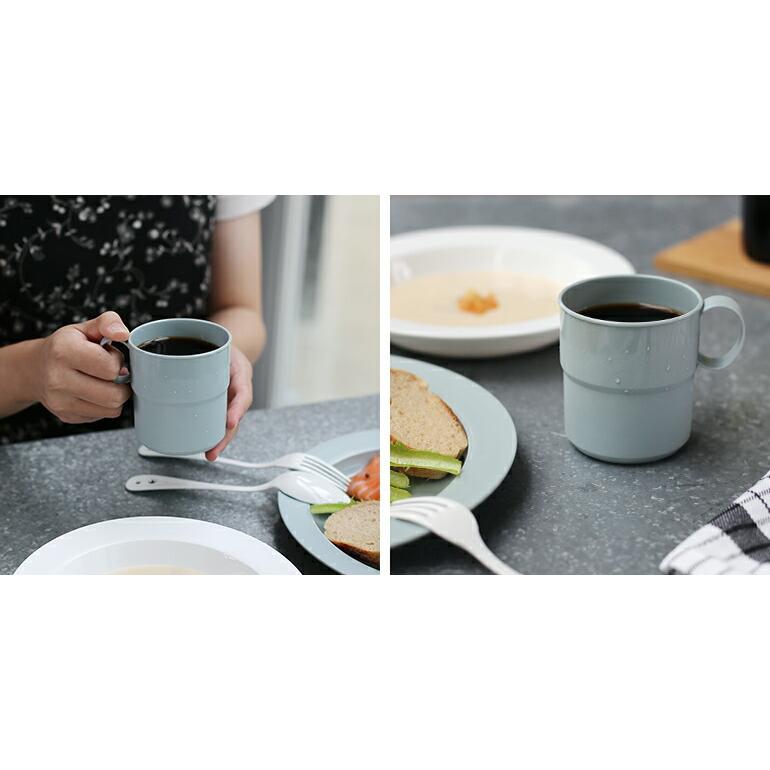 Orthex オルテックス キャンプマグ カップ 食器 プラスチック スタッキング 軽い 子供 ピクニック アウトドア 300ml 北欧 ブランド CINQ サンク | ブランド登録なし | 02