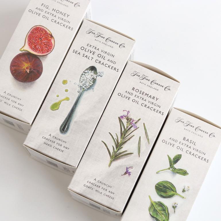 クラッカー オリーブオイル おつまみ チーズに合う シーソルト ローズマリー バジル チーズ専門店 125g イギリス産 ザファインチーズカンパニー | ブランド登録なし | 06