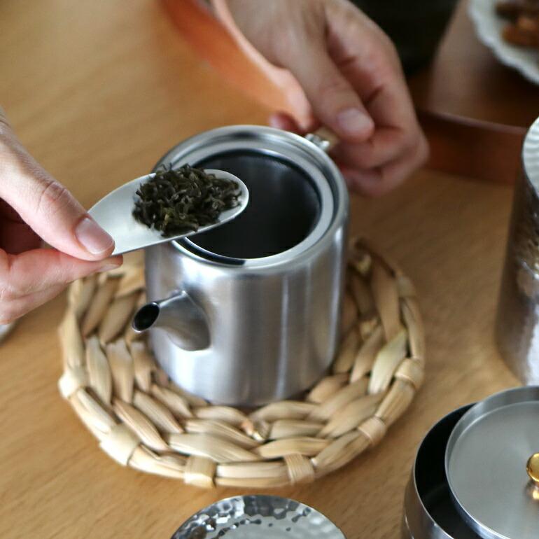 茶さじ 日本茶 紅茶 ステンレス コンパクト 工房アイザワ | 工房アイザワ | 01