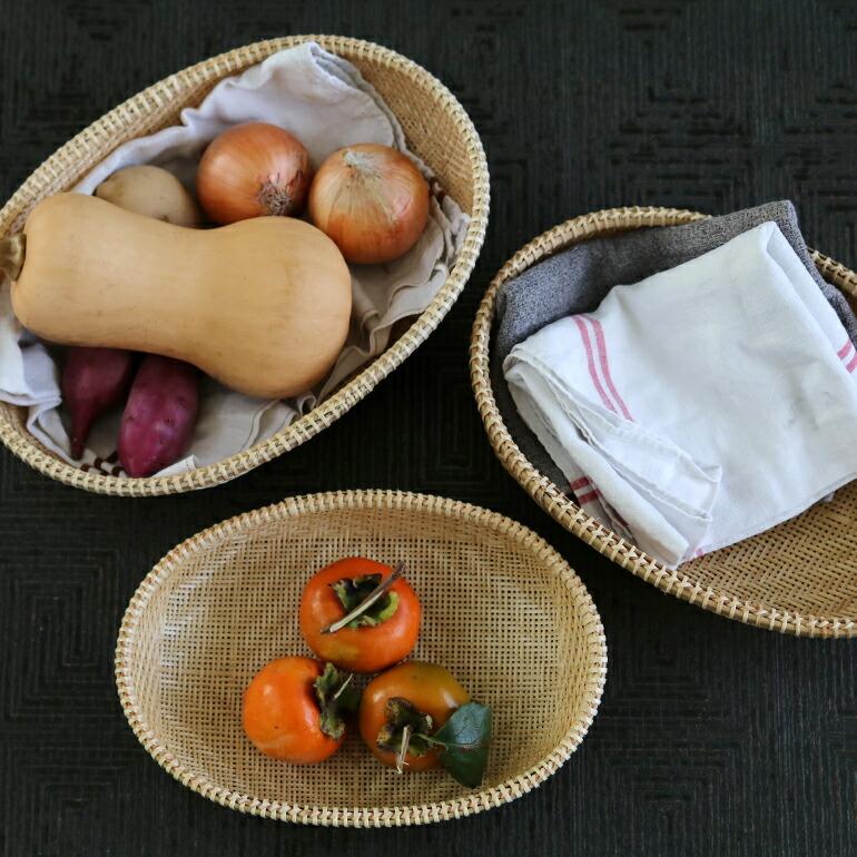 竹ざる 水切り 収納 ベトナム製 竹細工 まつのや 松野屋 ベトナム深