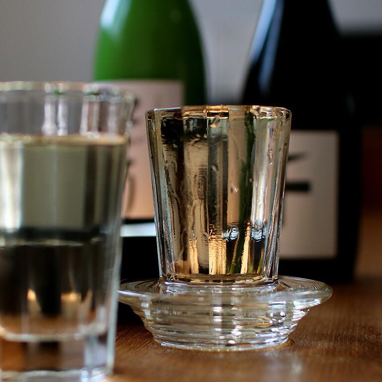 日本酒 コースター 飲み屋 ガラス ギフト 父の日 受け皿 松野屋 酒受皿 | ブランド登録なし | 01