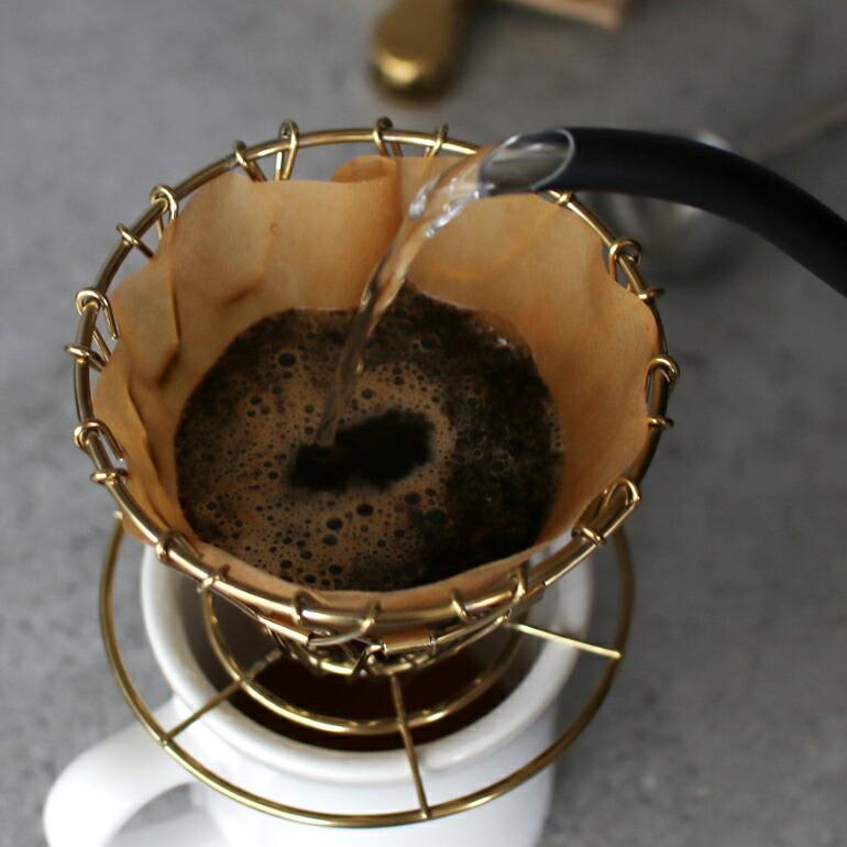 コーヒードリッパー 折りたたみ アウトドア キャンプ ステンレス シルバー キッカーランド KIKKERLAND Collapsible Coffee Dripper | KIKKERLAND | 02