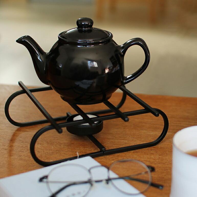 ティーポット 保温 アロマウォーマー 鉄 おしゃれ 北欧 キャンドル CINQ サンク  ポットウォーマー | Cinq | 03