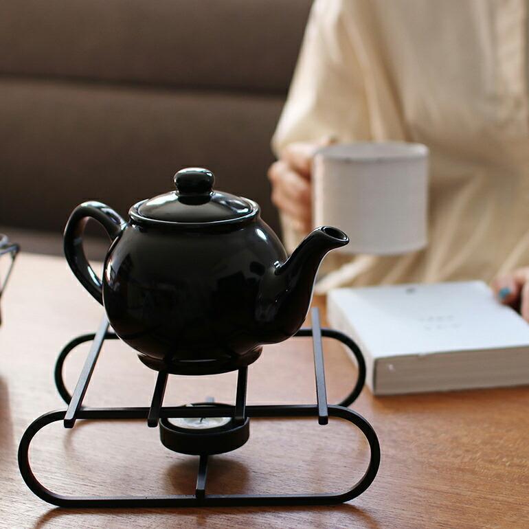 ティーポット 保温 アロマウォーマー 鉄 おしゃれ 北欧 キャンドル CINQ サンク  ポットウォーマー | Cinq | 04