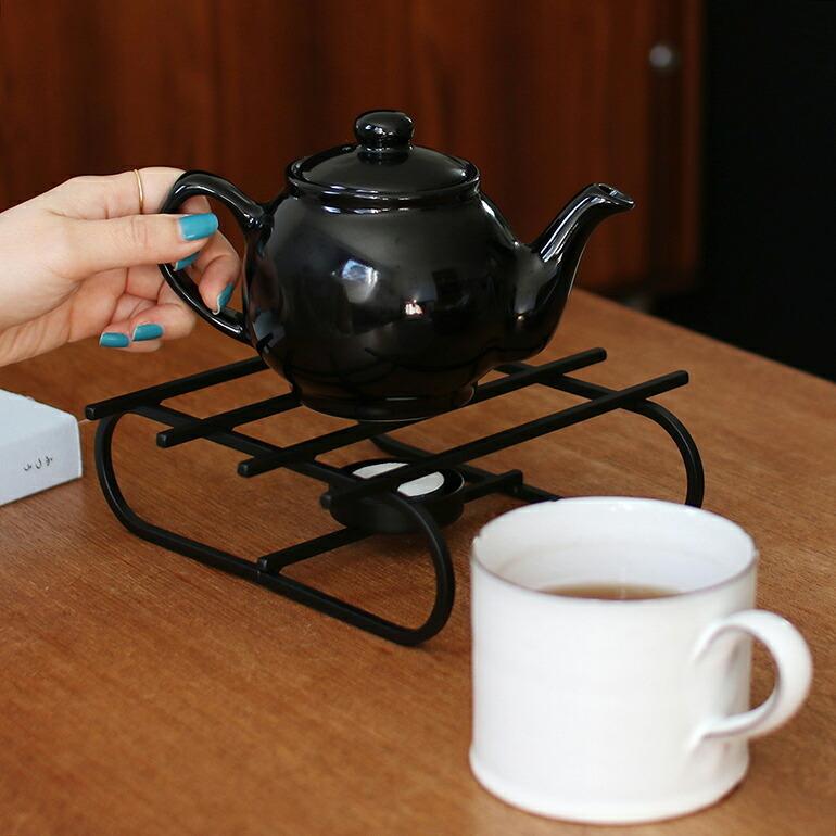 ティーポット 保温 アロマウォーマー 鉄 おしゃれ 北欧 キャンドル CINQ サンク  ポットウォーマー | Cinq | 05