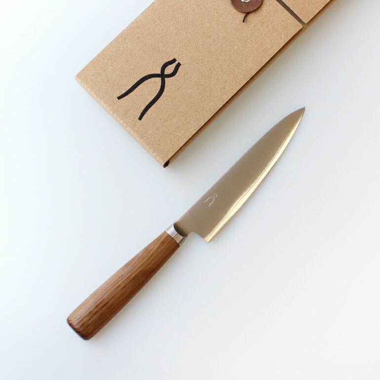 包丁 万能125mm ペティ 家庭用 抗菌 炭化木 新潟県三条市 タダフサ | 中川政七商店