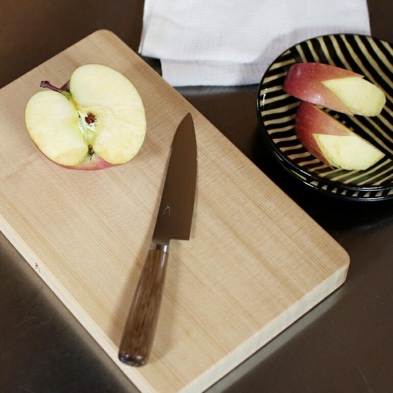 包丁 万能125mm ペティ 家庭用 抗菌 炭化木 新潟県三条市 タダフサ | 中川政七商店 | 01
