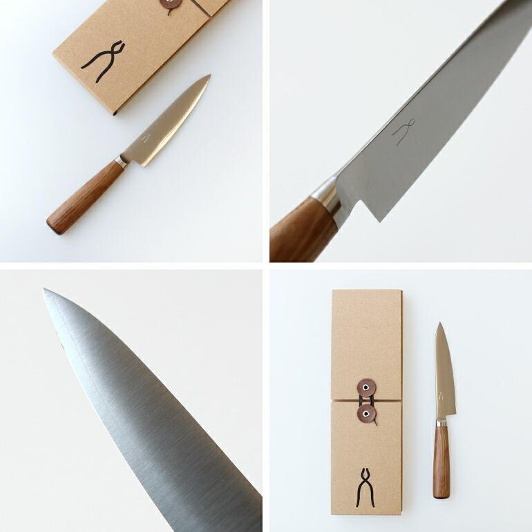 包丁 万能125mm ペティ 家庭用 抗菌 炭化木 新潟県三条市 タダフサ | 中川政七商店 | 07