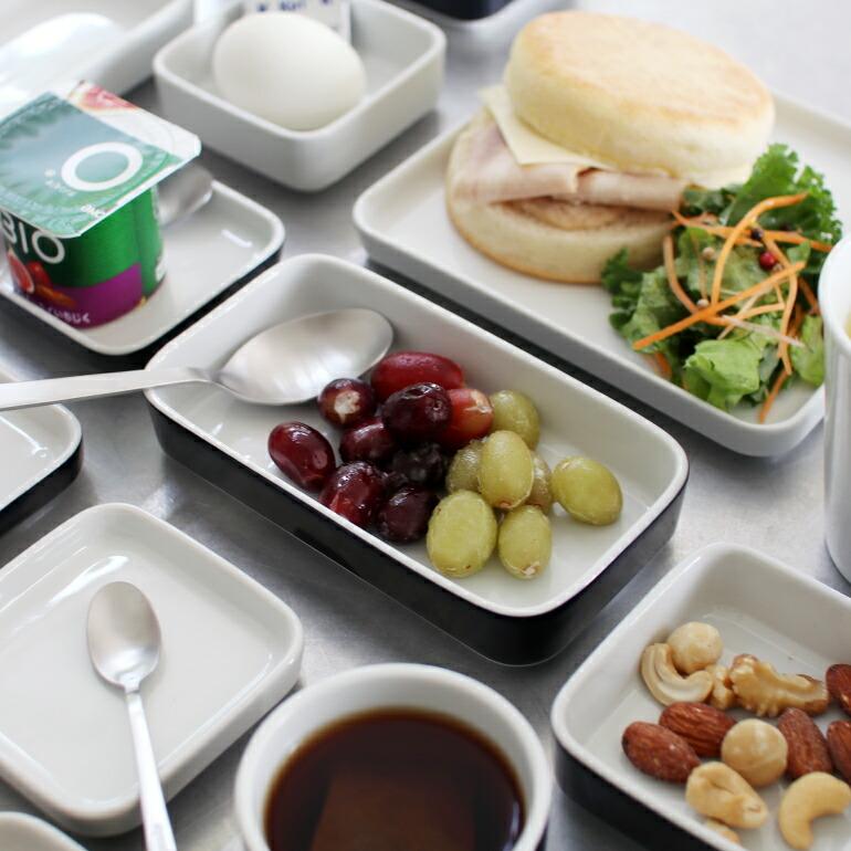 平皿 角皿 深型 レクタングル プレート 磁器 スタッキング 機内食食器 ドイツ DETAIL Upgrade Retro BC Casserole Blue | DETAIL | 02