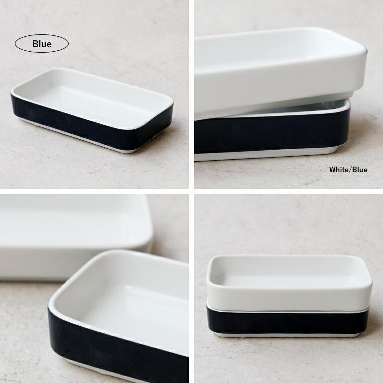 平皿 角皿 深型 レクタングル プレート 磁器 スタッキング 機内食食器 ドイツ DETAIL Upgrade Retro BC Casserole Blue | DETAIL | 03