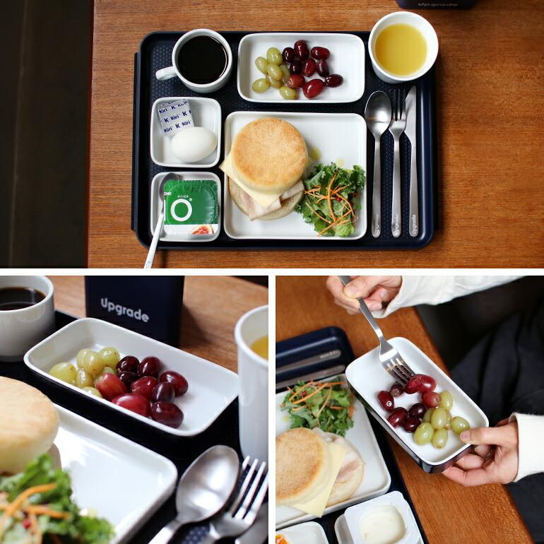 平皿 角皿 深型 レクタングル プレート 磁器 スタッキング 機内食食器 ドイツ DETAIL Upgrade Retro BC Casserole Blue | DETAIL | 05