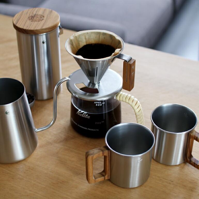 ドリッパー おしゃ れステンレス 1〜2杯用 グローカルスタンダードプロダクツ ツバメ M&W 2.0 SUS | GLOCAL STANDARD PRODUCTS | 07