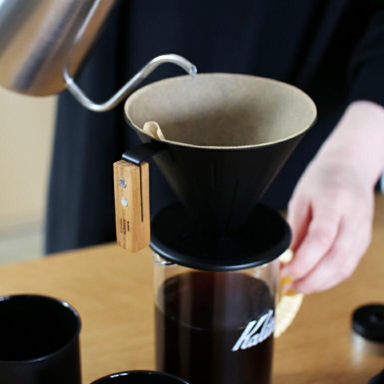 ドリッパー おしゃ れステンレス 2〜4杯用 グローカルスタンダードプロダクツ ツバメ M&W 4.0 マットブラック | GLOCAL STANDARD PRODUCTS | 03