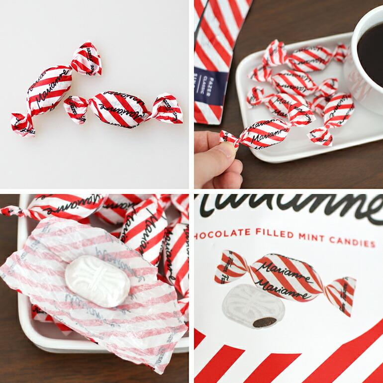 ミントチョコ キャンディー 飴 チョコレート菓子 チョコミント バレンタイン プレゼント 贈り物 輸入菓子 Fazer ファッツエル マリアンヌキャンディ | ブランド登録なし | 02