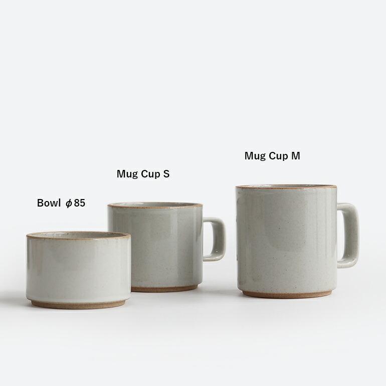 マグカップ おしゃれ 波佐見焼  360ml 半磁器 グロスグレー HPM020 ハサミポーセリン HASAMI PORCELAIN M | HASAMI PORCELAIN | 03