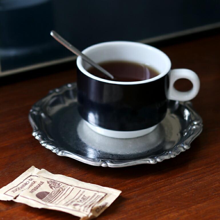 平皿 菓子皿 ラウンドプレート コースター トレイ ステンレス φ13cm イタリア 業務用食器 MOTTA モッタ バロック ダマシン ソーサー | ブランド登録なし | 01