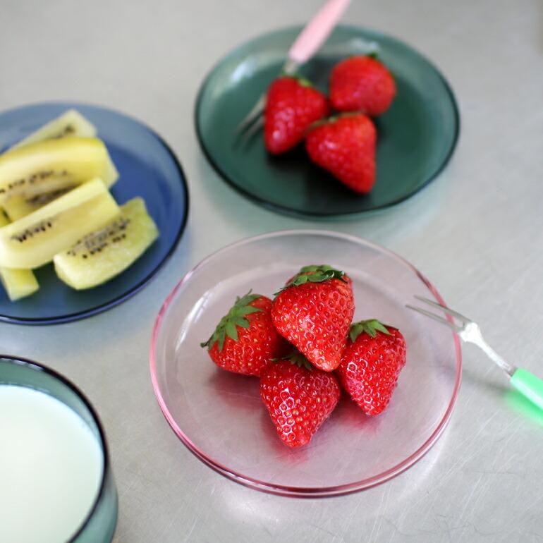 小皿 デザート皿 フルーツ皿 ソーサー ガラス アマブロ amabro HEAT-PROOF DISH | amabro | 06