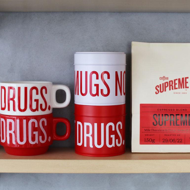 キャニスター 缶 コーヒー 保存容器 中フタ付き コンパクト スタッキング おしゃれ COFFEE SUPREME コーヒースプリーム STACKING MINI CANISTER | ブランド登録なし | 03