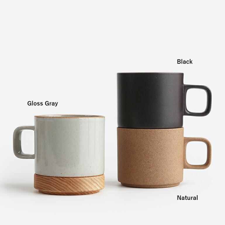 マグカップ おしゃれ 波佐見焼  325ml 半磁器 グロスグレー HPM019 ハサミポーセリン HASAMI PORCELAIN S | HASAMI PORCELAIN | 02