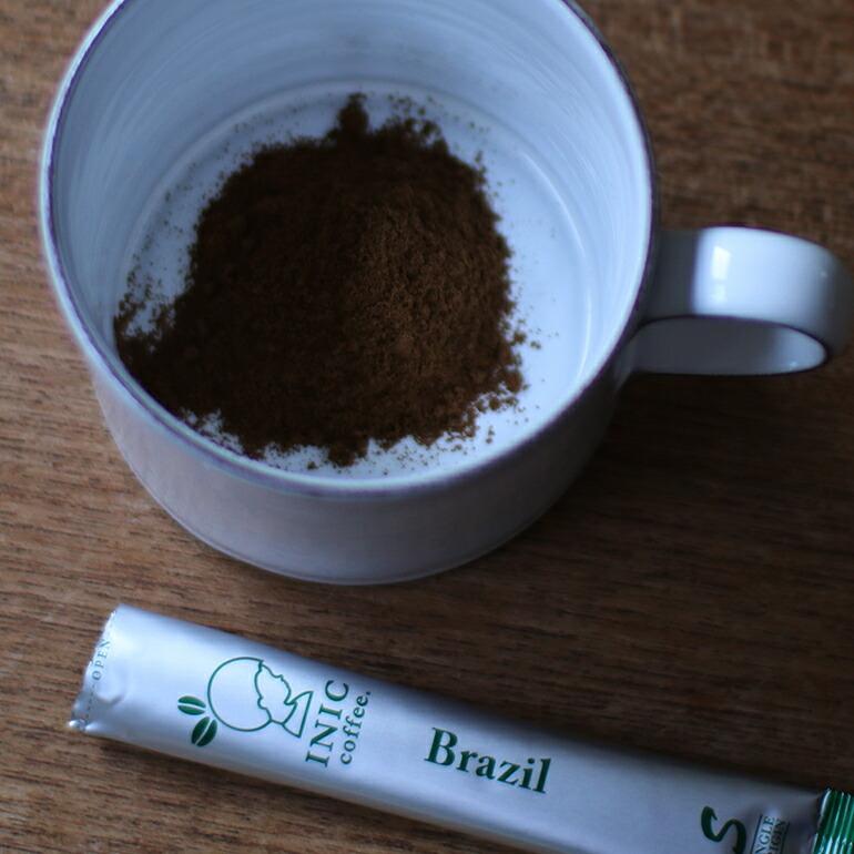 スティックコーヒー ドリップパウダー 粉 インスタント 3本入り INIC coffee イニックコーヒー ビーンズアロマ コロンビア キリマンジャロ ブラジル | INIC coffee | 05