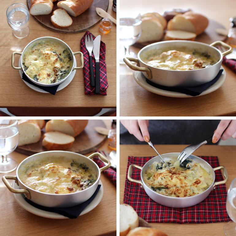 ローストパン 丸皿 深皿 直径16cm 600ml アルミ製 直火 オーブン アウトドア キャンプ イタリア オティネッティ ローストパン | ブランド登録なし | 04