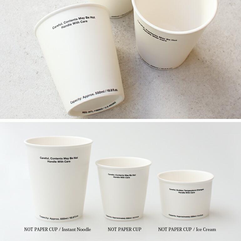 スープカップ マグカップ ヌードル 大きい ノットペーパーカップ プエブコ PUEBCO NOT PAPER CUP | PUEBCO | 01