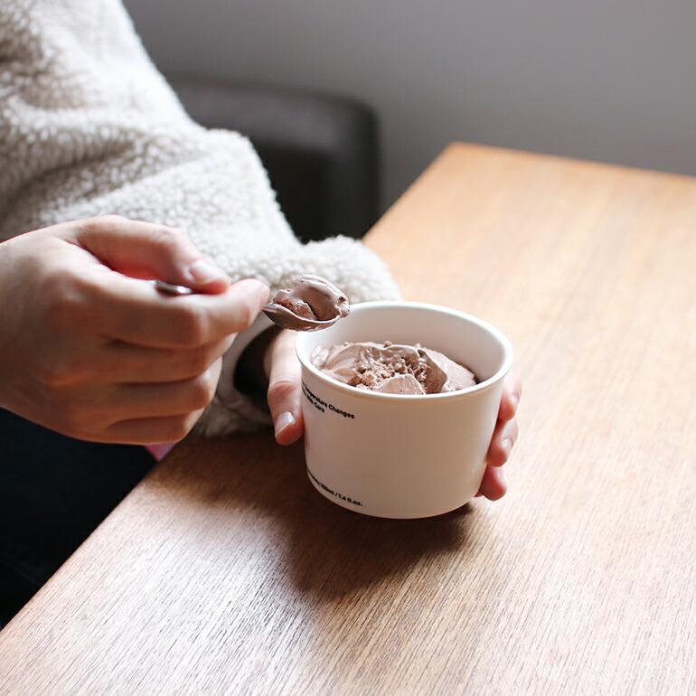 アイスクリームカップ おしゃれ 紙 セラミック タンブラー プエブコ PUEBCO ノットペーパーカップ NOT PAPER CUP アイスクリーム | PUEBCO | 03