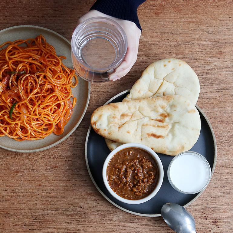 食器 プレート 皿 波佐見焼 おしゃれ ブラック マット 22cm ハサミポーセリン HPB004 HASAMI PORCELAIN | HASAMI PORCELAIN | 06