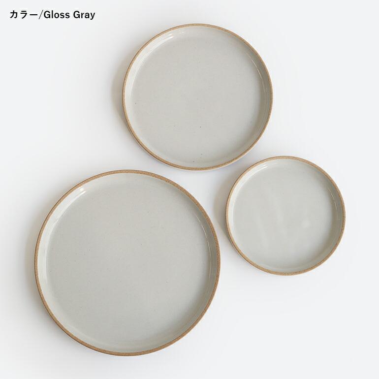 食器 波佐見焼 プレート 平皿 半磁器 おしゃれ グロスグレー 22cm ハサミポーセリン HPM004 HASAMI PORCELAIN | HASAMI PORCELAIN | 03
