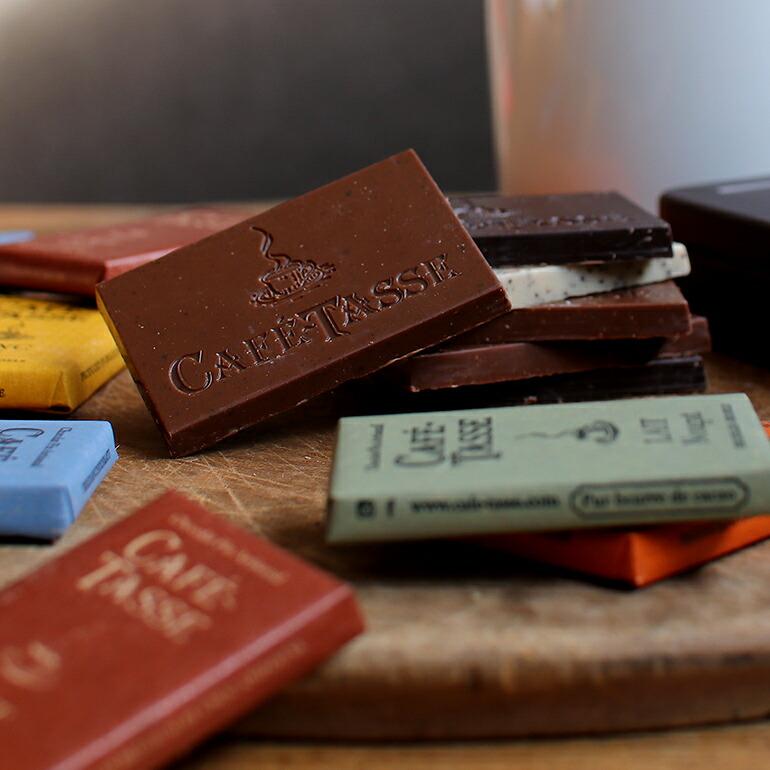 チョコレート フレーバー 詰め合わせ 6種 18枚 コーヒーに合う ベルギー プレゼント 贈り物 輸入菓子 カフェタッセ ミニタブレット アソート クラシック缶 | CAFE-TASSE | 04