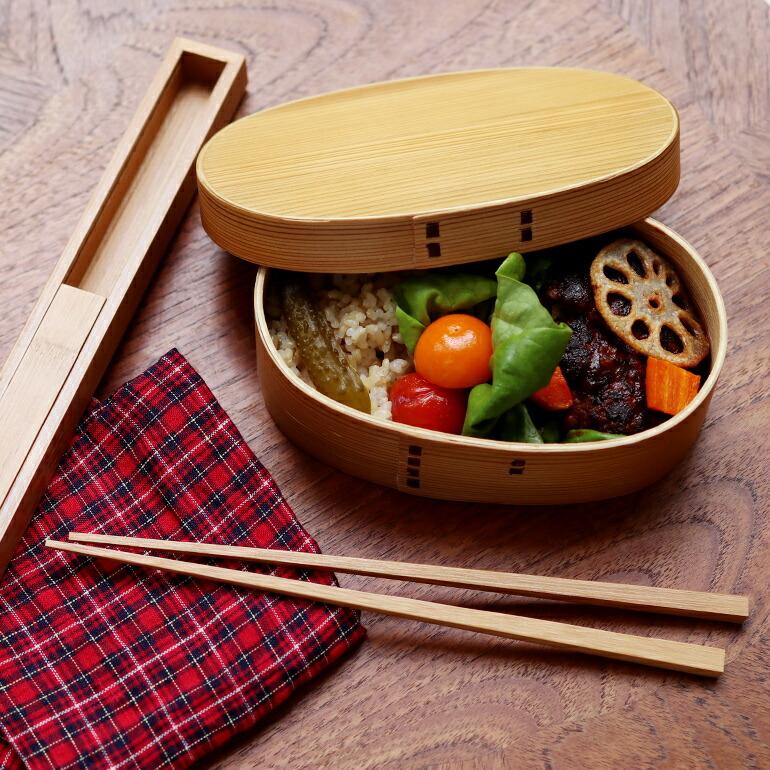 箸箱 箸ケース スライド式 竹製 お弁当 日本製 まつのや 松野屋 スス竹箸と箸箱セット | ブランド登録なし | 01