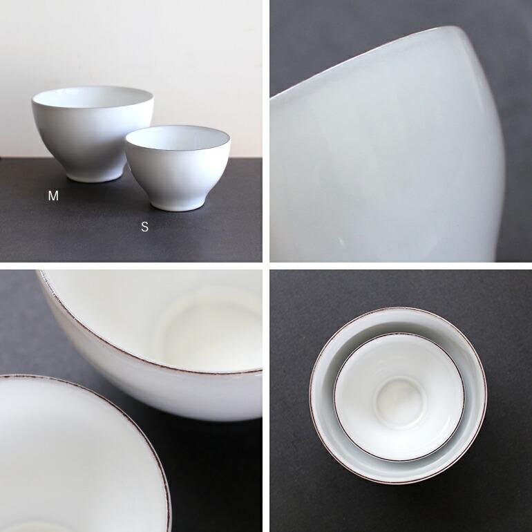 ボウル S ホワイトライン シンプル 北欧 スウェーデン オーブン可 レンジ可 ヨナス リンドホルム Jonas Lindholm | ブランド登録なし | 02