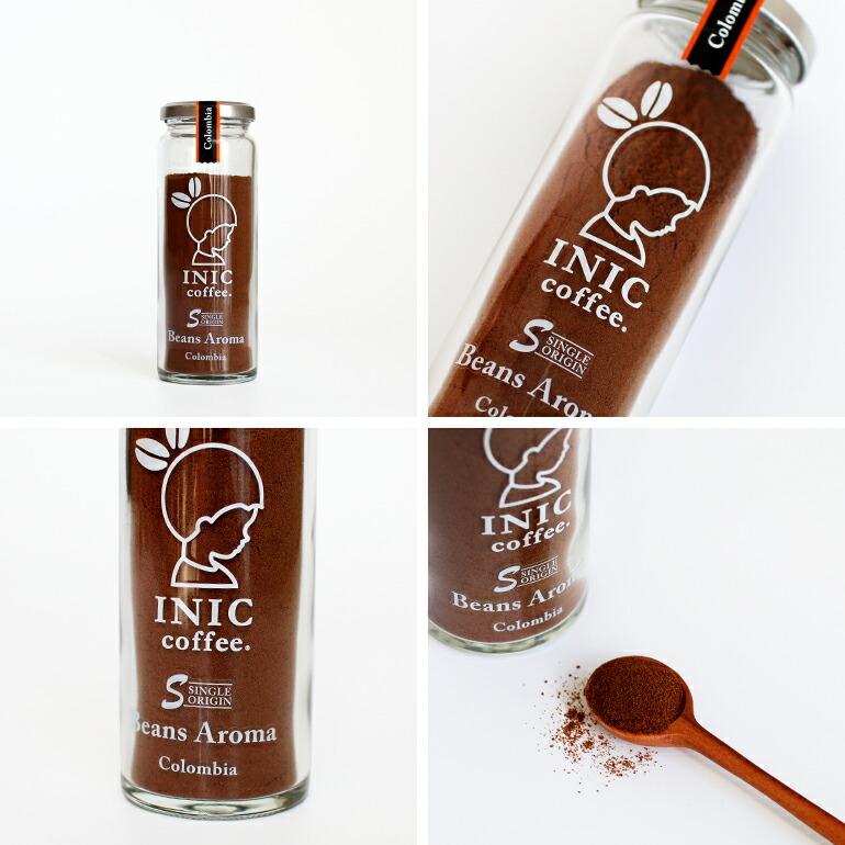 ドリップパウダー 粉 インスタント お湯を注ぐだけ ビーンズアロマ コロンビア  55g INIC coffee イニックコーヒー Beans Aroma Colombia 瓶 | INIC coffee | 02