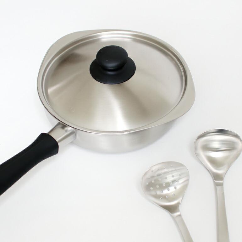 鍋 片手鍋 22cm おしゃれ ステンレス 柳宗理 | 柳宗理 | 03