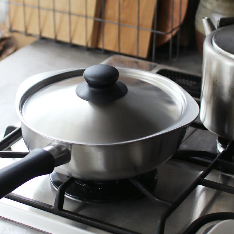 鍋 片手鍋 22cm おしゃれ ステンレス 柳宗理 | 柳宗理 | 04