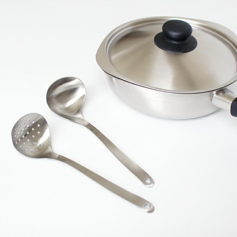 お玉 レードル 穴あき おしゃれ 日本製 ステンレス 柳宗理 | 柳宗理 | 05