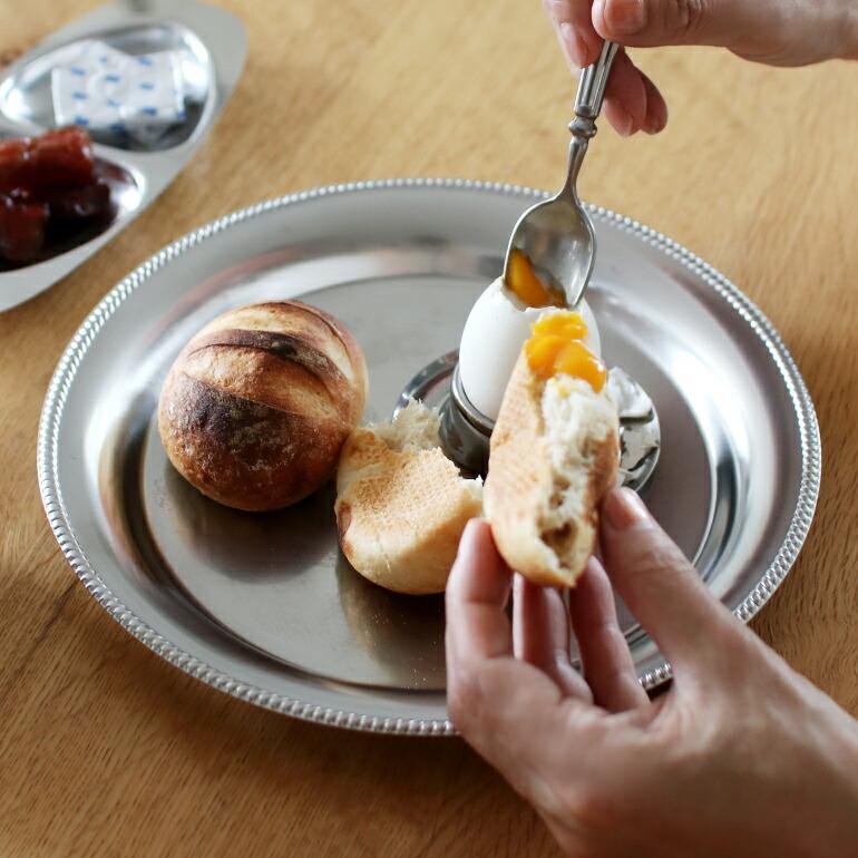 平皿 ラウンドプレート トレー ステンレス φ23cm イタリア製 業務用食器 MOTTA モッタ サンマルコ ラウンドプレート 24 | ブランド登録なし | 03