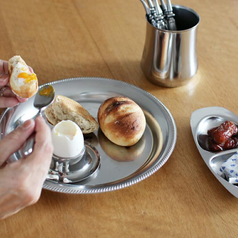 平皿 ラウンドプレート トレー ステンレス φ23cm イタリア製 業務用食器 MOTTA モッタ サンマルコ ラウンドプレート 24 | ブランド登録なし | 04