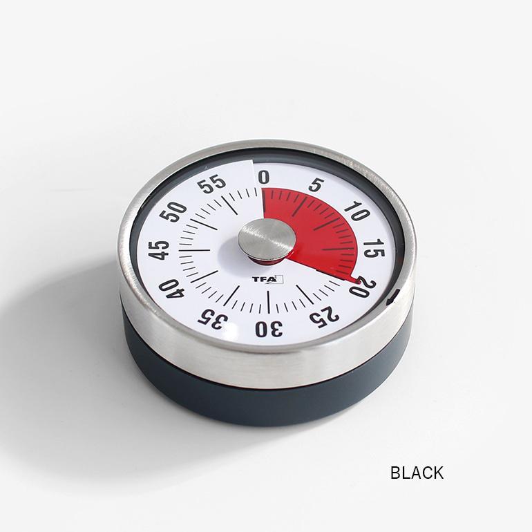 キッチンタイマー アナログ おしゃれ マグネット シンプル ドイツ TFA PUCK 38.1028 | TFA Dostmann | 04
