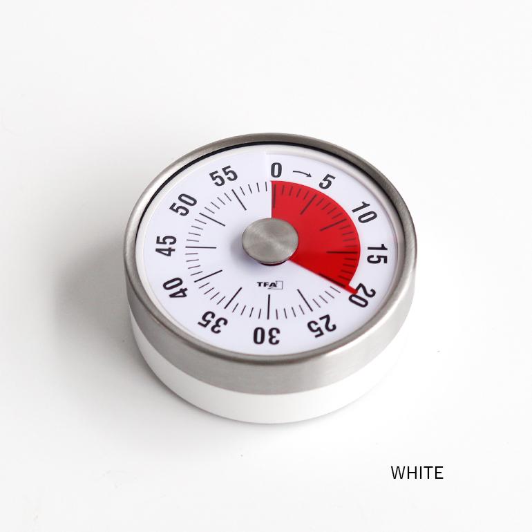 キッチンタイマー アナログ おしゃれ マグネット シンプル ドイツ TFA PUCK 38.1028 | TFA Dostmann | 06