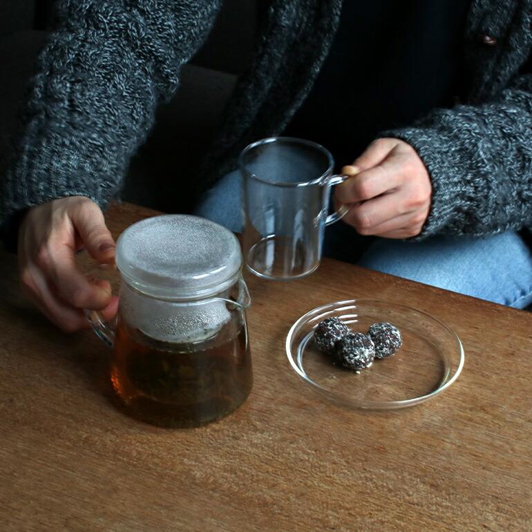 ティーポット ガラス 耐熱  400ml ストレーナー フタ付き コーヒーサーバー Trendglas-Jena トレンドグラス イエナ 電子レンジ | Trendglas JENA | 04