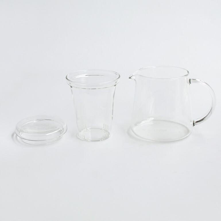 ティーポット ガラス 耐熱  400ml ストレーナー フタ付き コーヒーサーバー Trendglas-Jena トレンドグラス イエナ 電子レンジ | Trendglas JENA | 05